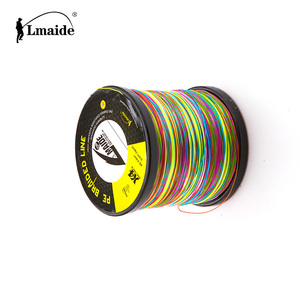 Lmaide nueva llegada 1000M <span class=keywords><strong>línea</strong></span> de pesca trenzada súper fuerte multifilamento a granel 4 hebras China alambre <span class=keywords><strong>30</strong></span> Lb Pe <span class=keywords><strong>línea</strong></span> de pesca - Product Image 1