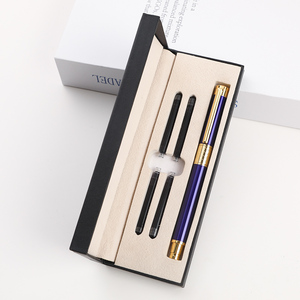 Set Regalo di <span class=keywords><strong>Penne</strong></span> <span class=keywords><strong>Stilografiche</strong></span> in Metallo di Alta Qualità, Penna di <span class=keywords><strong>Lusso</strong></span> per Firme Executive con Logo Personalizzato e Confezione Regalo - Product Image 4