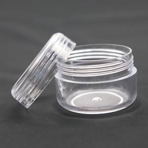 Stoples kosmetik transparan 1g 5g, wadah krim wajah kecil untuk krim mata, seni kuku berkilau bubuk debu kosmetik - Product Image 2