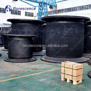 Tấm Chắn Bùn siêu tế bào màu đen kéo dài với bảng điều khiển bằng thép cho bến tàu cảng và bến tàu chống va chạm - Product Image 2