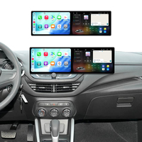 MOOKAKA Double écran 10,1 pouces Android 14 pour Chevrolet Cavalier 2020-2022 Autoradio multimédia Stéréo Auto Carplay Unité principale Moniteur