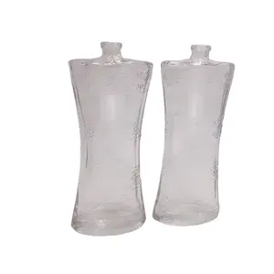 Nouvelle bouteille de parfum de luxe 100ml bouteille de parfum en verre transparent