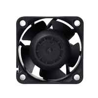 Ventilateur d'extraction industriel DC4028SL 24V 12V à roulement à manchon, ventilateur axial DC de refroidissement haute vitesse en plastique