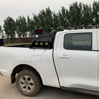 Barre de protection sportive VEWU OVERLAND pour pick-up avec panier de chargement court en maille, ajustement spécifique au modèle de véhicule, installation par perçage TC15