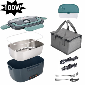 กล่องอาหารกลางวันไฟฟ้าอเนกประสงค์ทำจากสแตนเลสพกพาได้กล่องอาหารกลางวันไฟฟ้าสำหรับอาหารฮีทเตอร์จากเอเชียตะวันออกเฉียงใต้ - Product Image 2