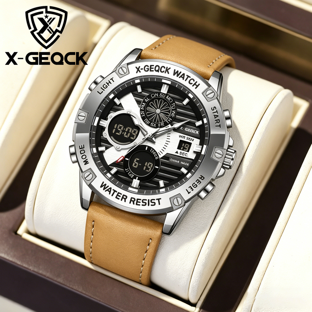 2026 New Luxury Cartoon Men's Sports Digital Watch Stainless Steel Quartz Movement Full Function World Time