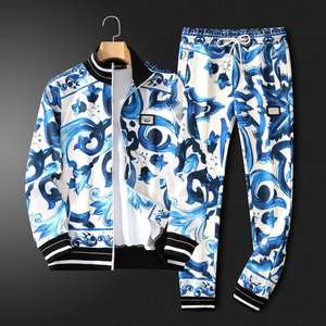 Nuevos Conjuntos de Chaqueta de Lujo Hechos a Medida para Hombre de Última Moda Conjuntos de Chaqueta de Marca de Diseñador de Alta Calidad para Otoño - Product Image 4