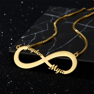 Mới tối giản tinh tế Vòng cổ thiết kế thích hợp cảm giác titan thép kim loại vuông mối nối mùa xuân chuỗi xương đòn - Product Image 2