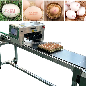 Imprimante jet d'encre industrielle pour œufs, machine d'impression sur œufs en acier inoxydable 304 pour l'impression <span class=keywords><strong>de</strong></span> codes QR à l'encre <span class=keywords><strong>comestible</strong></span> - Product Image 2