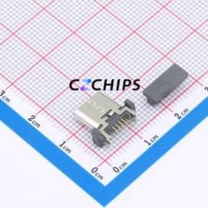 HX-TYPE-C 16P 180 LC-A H9.3 USB Connector Through hole Component (THT) Connector Type-C Female Through Hole 16P - Product Image 2