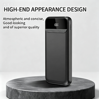 Batterie Externe Personnalisable 10000mAh Haute Capacité avec Double Port USB Type-C/Micro USB, Affichage LED et Charge Rapide pour