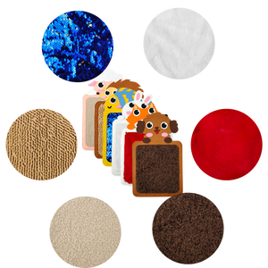 Eco Friendly Autism Sensory Toys Kids Sensory Pad <strong>Felt</strong> Tactile Touch Mat <strong>Animal</strong> Shaped Sensory Mats - Product Image 5