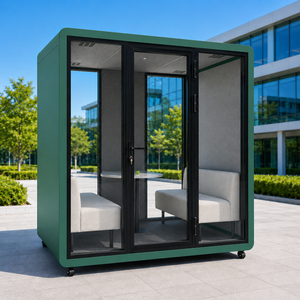 Cabine insonorisée mobile personnalisée pour bureau, diffusion <span class=keywords><strong>en</strong></span> direct sur les réseaux sociaux, <span class=keywords><strong>chambre</strong></span> insonorisée, cabine téléphonique insonorisée - Product Image 1