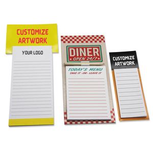 Reusable Grocery Shopping List Fridge <b>Small</b> Memo Pad Personalised Magnet for Promotion - Product Image 2