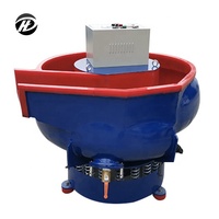 Vibrateur en forme de bol Machine de polissage culbutante Moteur en acier inoxydable Capacité 3.7KW 300L Équipement d'ébavurage et de polissage en métal