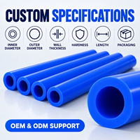 Manchon de rouleau en silicone OEM ODM, taille personnalisée, résistant à la chaleur, pour équipement d'impression industriel et convoyeurs