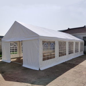 Carpa para Fiestas y Bodas de PVC Galvanizado Resistente de 3*6m 6X10M, Impermeable para las Cuatro Estaciones, con Paredes con Ventanas, en Oferta - Product Image 1