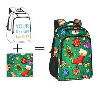 Sacchetti di scuola a sublimazione con stampa in tutto il <span class=keywords><strong>libro</strong></span> di scuola in tessuto personalizzato con tracolla regolabile zaino - Product Image 4