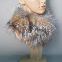 Cache-cou en maille élastique en vraie fourrure de renard pour hommes et femmes, écharpe, châle, nouveau modèle chaud et tendance pour l'hiver