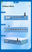 Mini PC Industrial Intel Gigabit LAN de 6 Puertos RK3588, Computadora Linux Octa-Core Sin Ventilador para Firewall, Router, IA e IoT