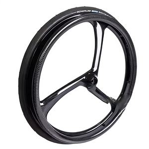 Juego de Ruedas de Bicicleta <span class=keywords><strong>Fixie</strong></span> de Aleación de Aluminio de 70 mm con Freno V-Brake, Llantas Clincher, Ligeras y Duraderas, 36 Radios, Acabado Mate, 700c - Product Image 4