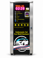 Machine de lavage de voitures en libre-service personnalisée avec paiement par pièces, billets, cartes et code QR pour station de lavage de voitures commerciale