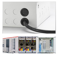 Meaofeta junta de goma Fkm personalizada de alta calidad Epdm silicona cableado ojal protector de Cable plano ojal de goma
