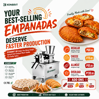 Machine à raviolis industrielle mini/petite, machine à samosas domestique, machine à empanadas automatique à bas prix