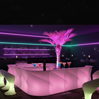 Supports de table DJ portables / Table de DJ avec éclairage LED en acrylique (BC140)