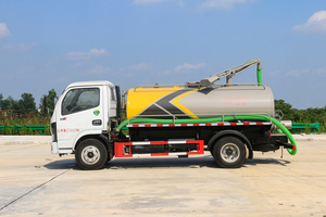 รถดูดสิ่งปฏิกูลดีเซลคุณภาพสูง Dongfeng 5000L ของจีน มาตรฐานไอเสียยูโร 6 ขายดีในแอฟริกา ขายตรงจากโรงงาน - Product Image 3