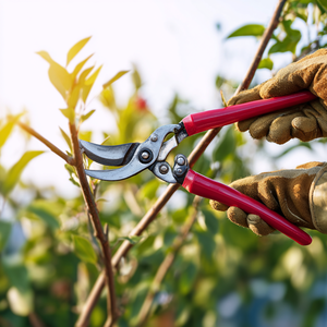 Phổ biến màu Đỏ thép hợp kim bỏ qua cắt tỉa kéo DIY công nghiệp sử dụng tráng xử lý nhôm nhựa vườn pruner cho các nhà máy - Product Image 4