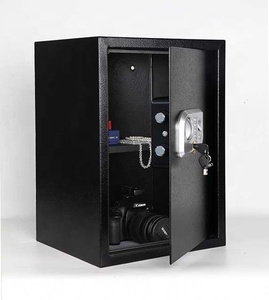 Cassaforte di Sicurezza in Acciaio Nero Basics, Cassetta di Sicurezza Elettronica di Lusso con Tastierino per Contanti e Oggetti di Valore - Product Image 5
