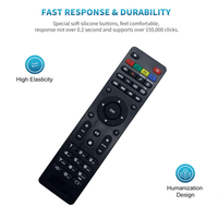 Control Remoto OEM ODM de Fábrica para Smart TV Box, Receptor Android MEGA Plus, Compatible con Personalización