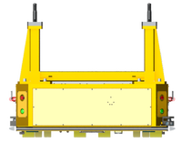 Robot AGV à guidage automatique pour entrepôt, 14 tonnes, avec navigation magnétique et évitement d'obstacles par laser, fabrication OEM Chine