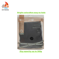 de agarre de plástico, cierre de cremallera de grado alimenticio biológico, bolsa de sellado de tres ocho lados para miel