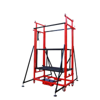 Pièces d'échelles et d'échafaudages, plateforme en aluminium pour échafaudage, petit moteur électrique à vendre, treuil de 500 kg avec plateformes, élévateur télescopique