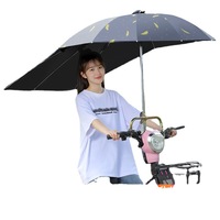 Vente en gros parasol voiture électrique manuel à trois volets parasol moto électrique auvent batterie scooter auvent parapluie pour voyage