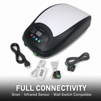 Sciensdy-CK Smart 1200N, Abrepuertas Automático para Garaje con Motor de CC 24V, Diseño Moderno, 1 Año de Garantía para Puertas Seccionales