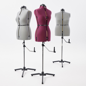 Venta al por mayor tamaño ajustable Sastre maniquí hombre mujer chico vestido espuma tela <span class=keywords><strong>sastrería</strong></span> maniquí Torso busto MANIQUÍ PARA sastres - Product Image 5