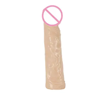 Gode réaliste en plastique pour femmes, 8.5 pouces, jouet érotique, pénis énorme, échantillon gratuit