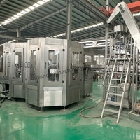 Machine de remplissage automatique de jus de fruits, ligne d'embouteillage de limonade et de jus d'orange, machine d'embouteillage de jus en bouteilles en plastique