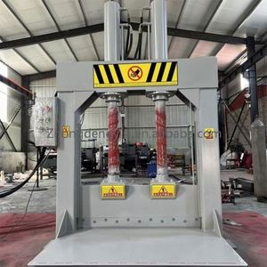 Industrial <b>Hydraulic</b> Rubber <b>Cutter</b> Heavy Duty <b>Hydraulic</b> Rubber Cutting Machine for Rubber Recycling Factory Use - Product Image 5