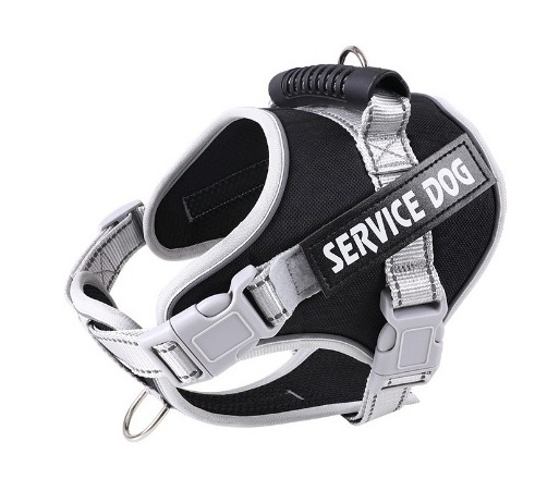 Harnais de poitrine noir