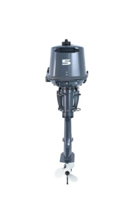 Motor Fuera de Borda de 5HP Refrigerado por Agua para Barcos de Pesca, en Oferta - Product Image 3