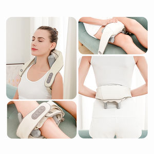 Masajeador de cuello y espalda Shiatsu recargable, masajeador de cuello de amasado profundo eléctrico de 2000mAh - Product Image 2