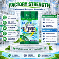 450g VIE vente en gros de détergent à lessive haute efficacité meilleure qualité pour la machine et le lavage des mains détergent en poudre super nettoyant