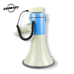 एब्स 50W रिचार्जेबल टॉक सिरेन मेगाफोन 12v के साथ bt usb sd प्लास्टिक वायरलेस मेगाफोन ER-68USB का - Product Image 6