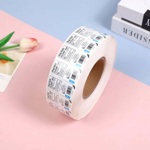 Étiquettes personnalisées imperméables et résistantes à l'huile, autocollantes à décoller, adhésives à double face, en PP, découpées, imprimées UV pour emballage - Product Image 2