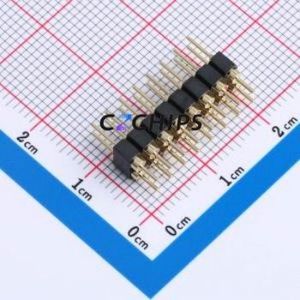 XDZ254C-2-08-Z-3.0-G1 Pin Header Through hole Component (THT),P=2.54mm Connector 2x8P 2.54mm 2.54mm Round Pin - Product Image 2
