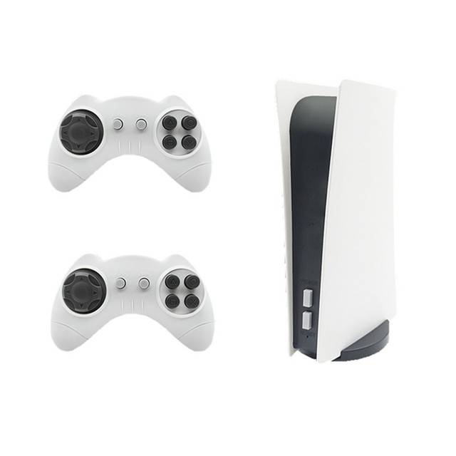 GS5 Classic 2.4GHz Wireless TV Game Console with Built-in 620 Games Portable Retro Design Supporting Multi-Player